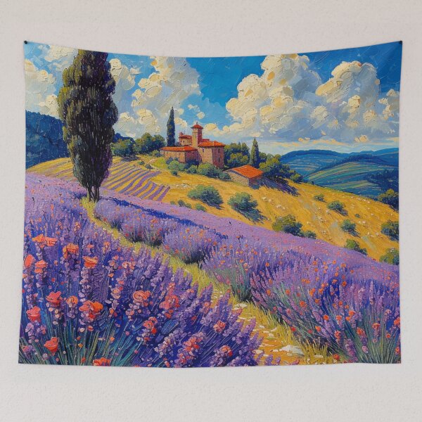 Item preview, Lavender Fields 1 designed and sold by Dawn van Doorn.