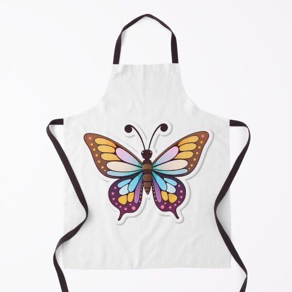 Item preview, Free Vector Cute Butterfly Cartoon Sticker designed and sold by hjian8219.