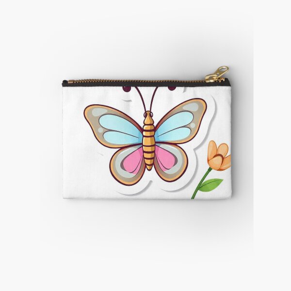 Item preview, Free Vector Cute Butterfly Cartoon Sticker designed and sold by hjian8219.