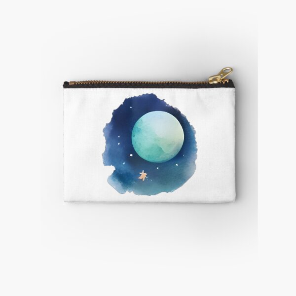 Item preview, Lunar Whispers: Watercolor Nightscape designed and sold by SavvyJuanDesign.