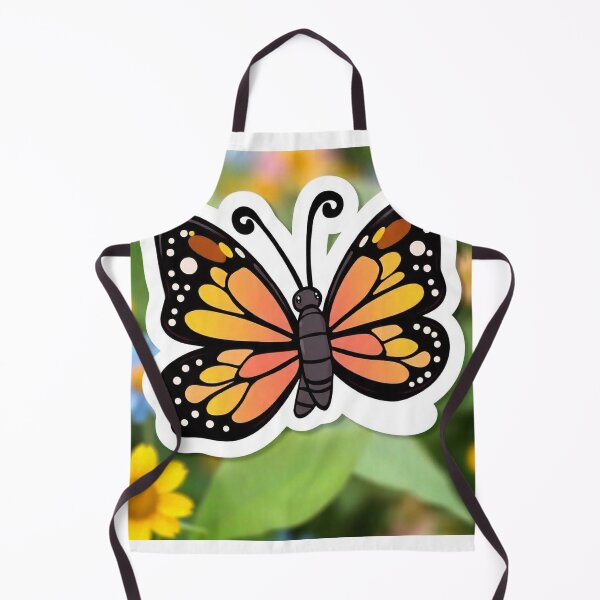 Item preview, Free Vector Cute Butterfly Cartoon Sticker designed and sold by hjian8219.