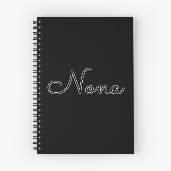 Item preview, Writing Nona Name Label (Black) designed and sold by NormadWorld.