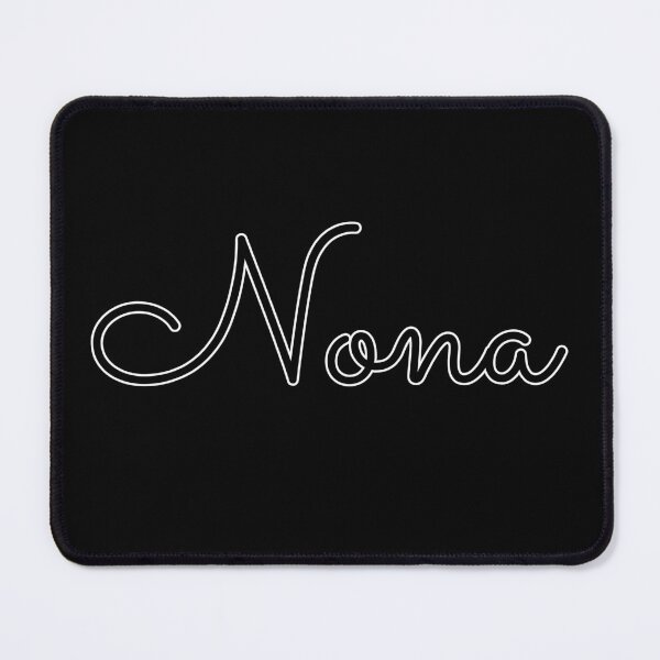 Item preview, Writing Nona Name Label (Black) designed and sold by NormadWorld.