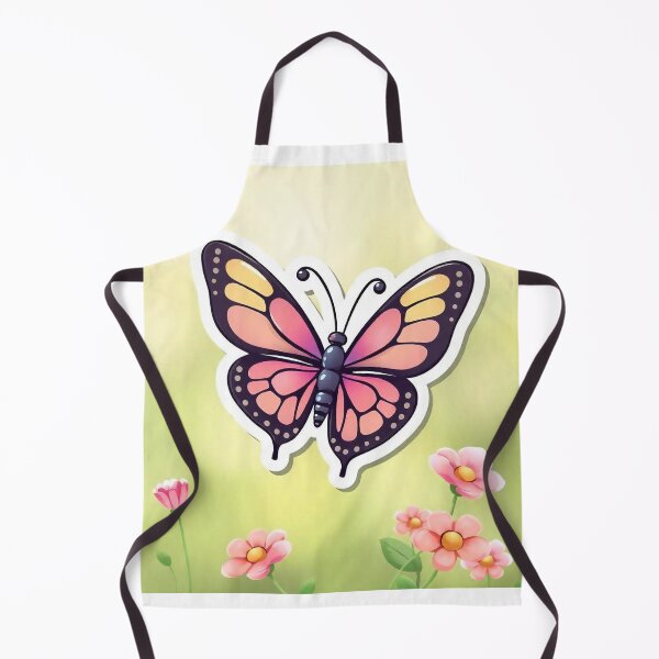 Item preview, Free Vector Cute Butterfly Cartoon Sticker designed and sold by hjian8219.