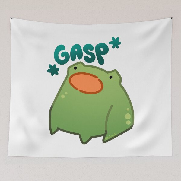 Item preview, GASP frog designed and sold by Solena Joy.