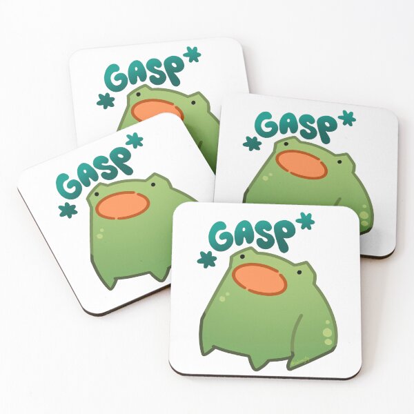 Item preview, GASP frog designed and sold by Solena Joy.