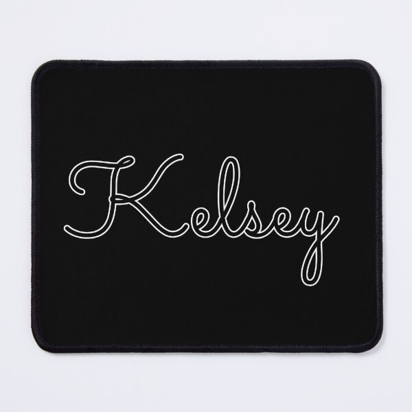 Item preview, Writing Kelsey Name Label (Black) designed and sold by NormadWorld.