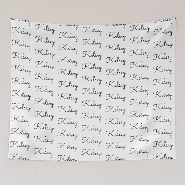 Item preview, Writing Kelsey Name Label  designed and sold by NormadWorld.