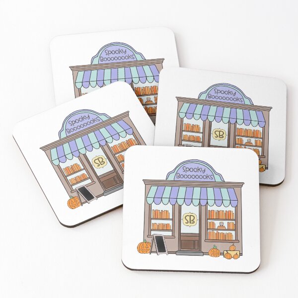 Item preview, Spooky Halloween Bookstore designed and sold by athurst.