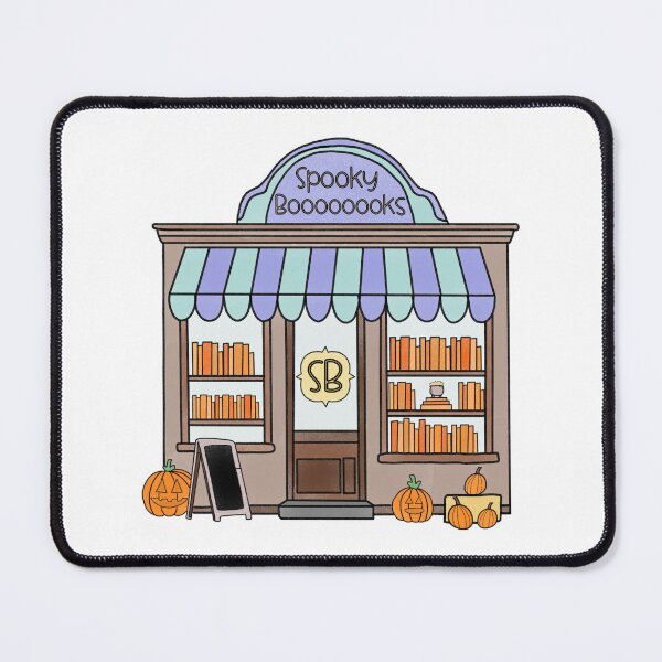 Item preview, Spooky Halloween Bookstore designed and sold by athurst.