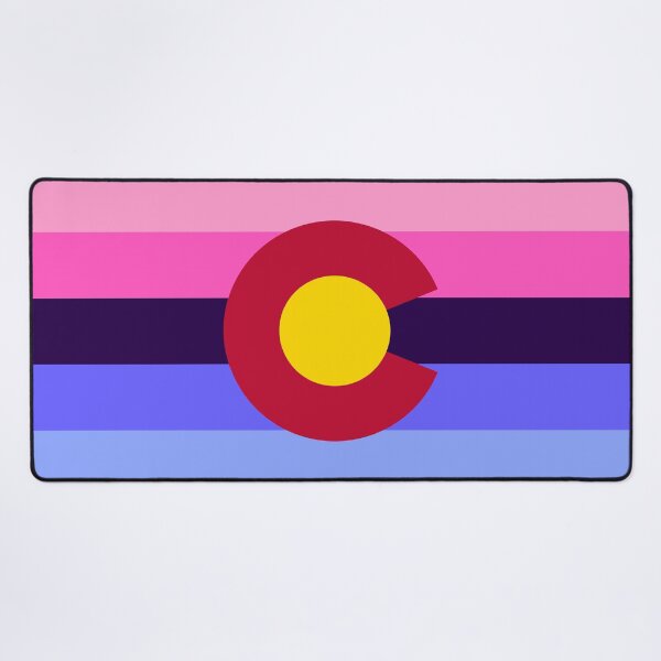 Item preview, Colorado Omnisexuality Pride Flag designed and sold by WokeBespoke.