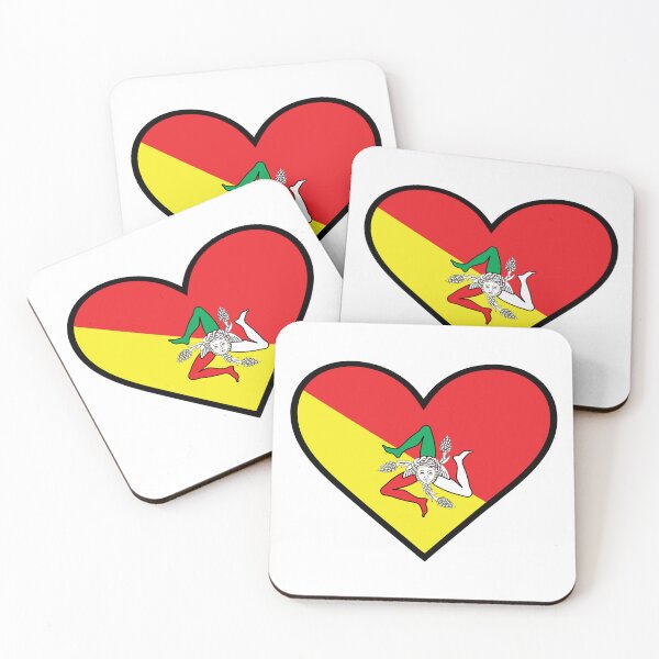 Item preview, Sicilian Heart Trinacria designed and sold by Freshinkshop.