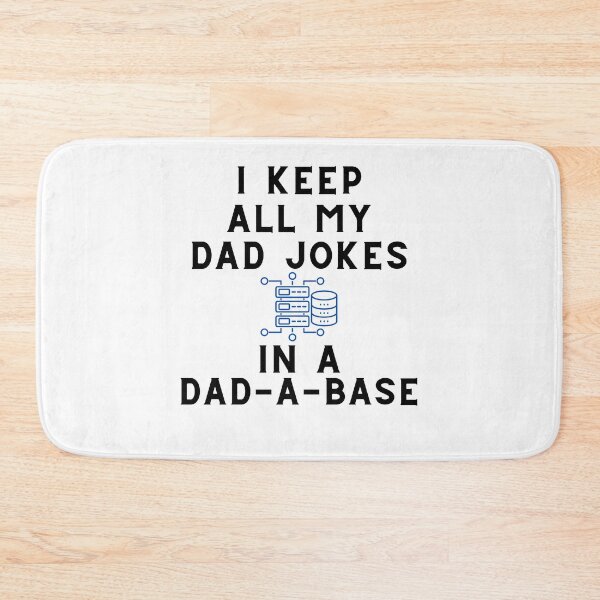 Item preview, Funny Dad Joke Database Tech-Savvy Fathers Father Humor designed and sold by MagicSD Designs.