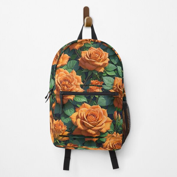 Item preview, Orange Roses Flower Pattern Design designed and sold by TheArtOfPat.