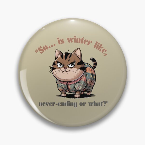 Item preview, So... is winter like, never-ending or what? Grumpy Winter Cat  Funny Winter Design Unisex Heavy Blend™ Hooded Sweatshirt designed and sold by piketo.