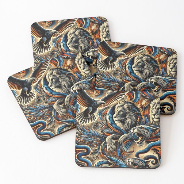 Item preview, Luxe Wild Essence: Fierce and Free" designed and sold by COVELIA.