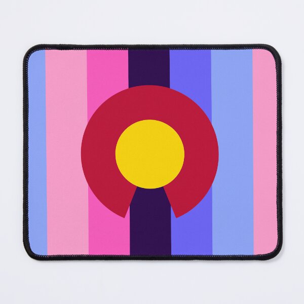 Item preview, Colorado Omnisexuality Pride Flag Vertical designed and sold by WokeBespoke.