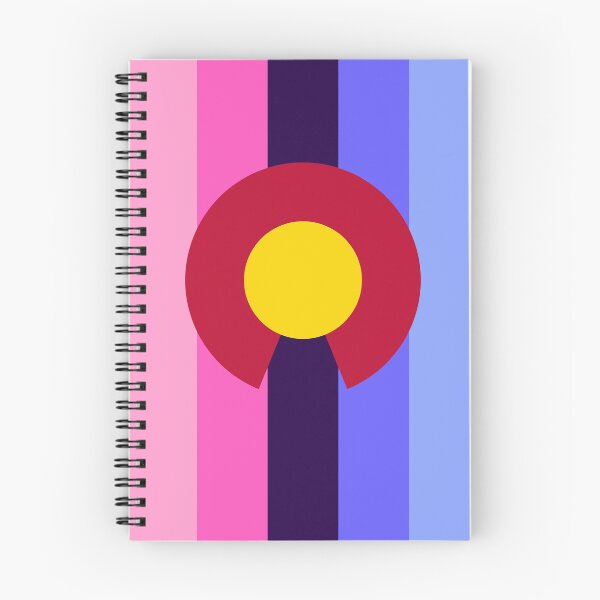 Item preview, Colorado Omnisexuality Pride Flag Vertical designed and sold by WokeBespoke.
