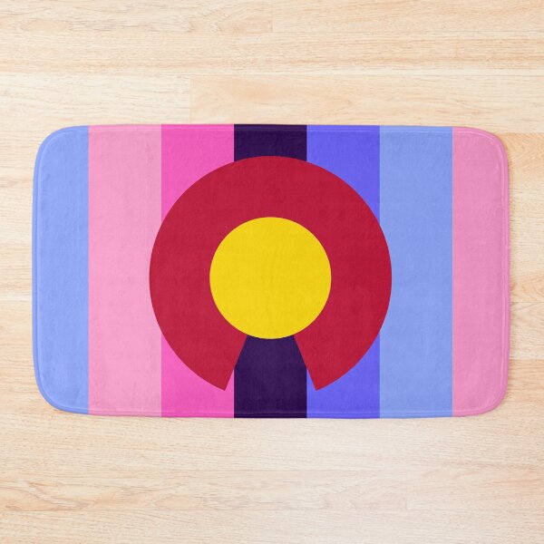 Item preview, Colorado Omnisexuality Pride Flag Vertical designed and sold by WokeBespoke.