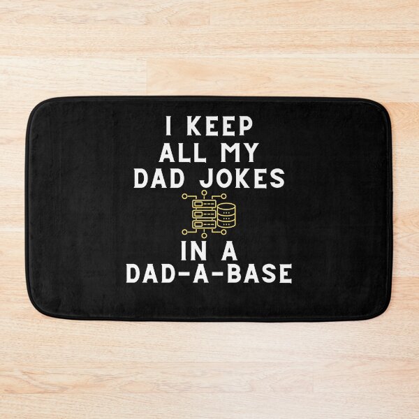 Item preview, Funny Dad Joke Database Tech-Savvy Fathers Father Humor designed and sold by MagicSD Designs.