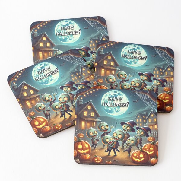 Item preview, Zombie Boogie: A Fun Halloween Night designed and sold by MySheetMusicArt.