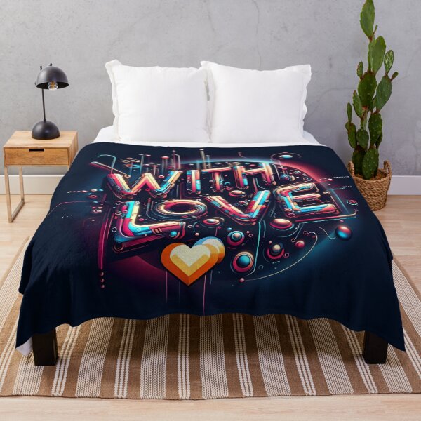 Item preview, With Love, typography designed and sold by maxmaj.