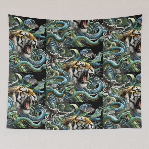 Item preview, Luxe Wild Essence: Fierce and Free" designed and sold by COVELIA.