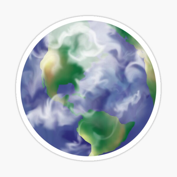 Earth Sticker