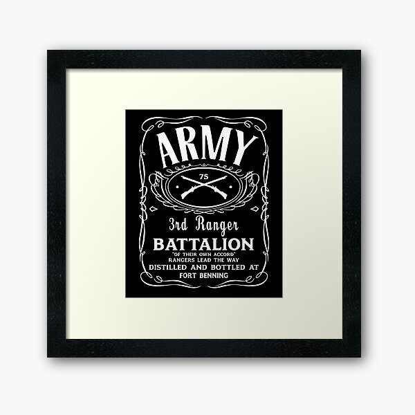 75th Ranger Stb Wall Art Redbubble