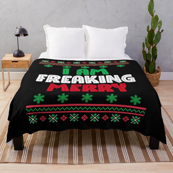 Item preview, I Am Freaking Merry designed and sold by BASKF.