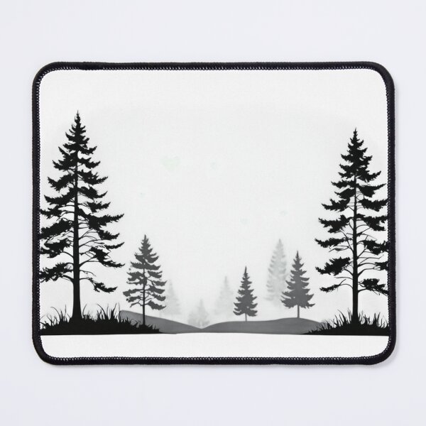 Item preview, So Far from Home: Minimalist Forest Silhouette designed and sold by rajasekhark.