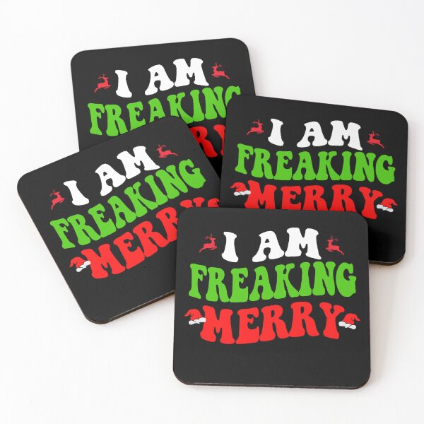 Item preview, I Am Freaking Merry designed and sold by BASKF.