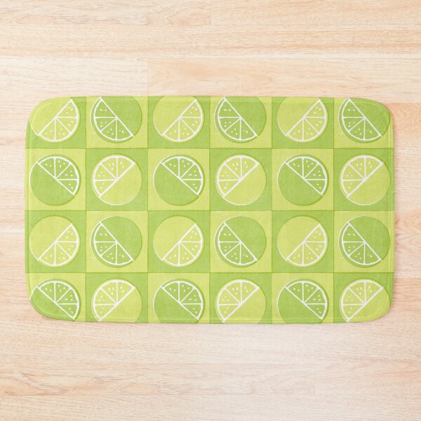 Item preview, Riso Lemon Lime Checkerboard designed and sold by Midnight Coffee.