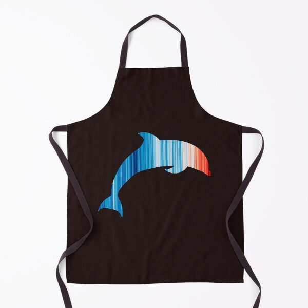 Item preview, Climate Change Stripes - Dolphin outline designed and sold by Frank J. Art.