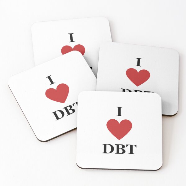 Item preview, I heart DBT For therapy offices, laptops, or bedroom designed and sold by brodidudie.