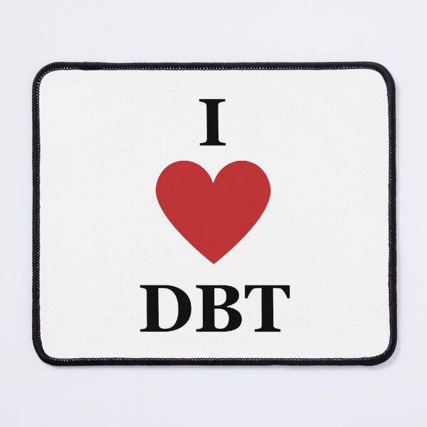 Item preview, I heart DBT For therapy offices, laptops, or bedroom designed and sold by brodidudie.