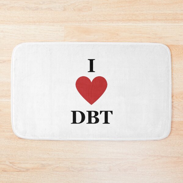 Item preview, I heart DBT For therapy offices, laptops, or bedroom designed and sold by brodidudie.