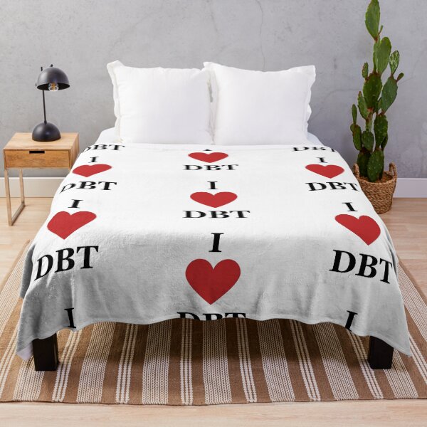 Item preview, I heart DBT For therapy offices, laptops, or bedroom designed and sold by brodidudie.