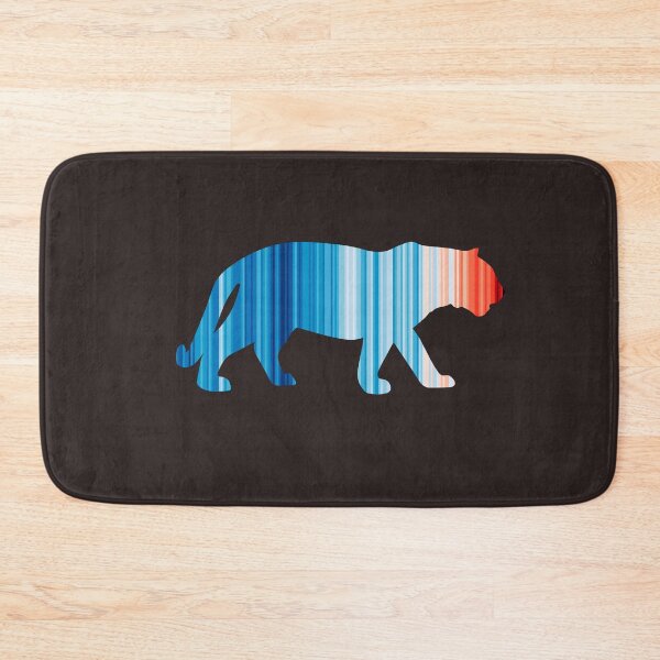Item preview, Climate Change Stripes - Bengal Tiger outline designed and sold by Frank J. Art.