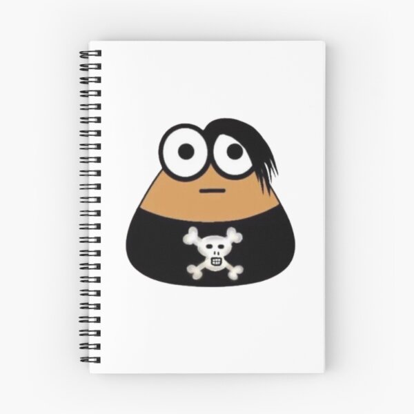 Item preview, Emo Goth Pou Meme Brown Alien Baby Mobile Pet designed and sold by Neesu.