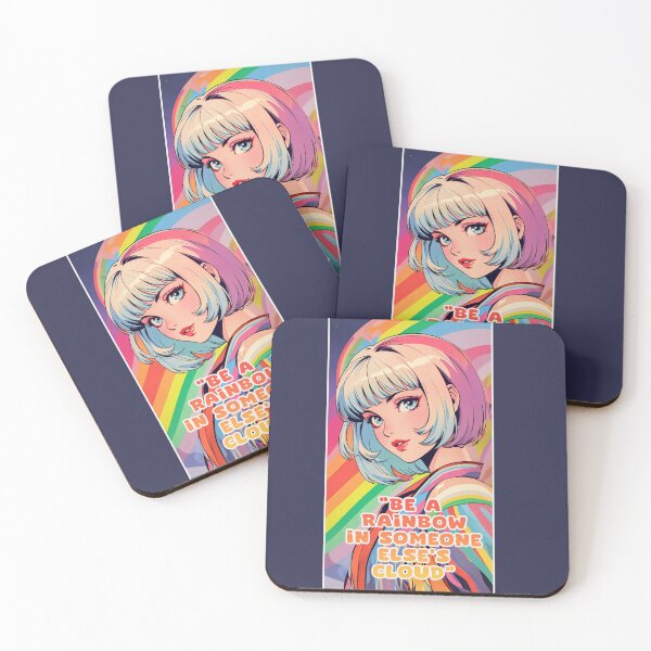 Item preview, aesthetic rainbow "Be a Rainbow in Someone Else's Cloud" designed and sold by La Loca.