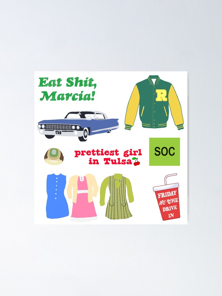 socs the outsiders sticker set