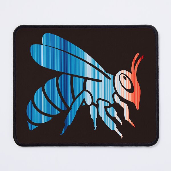 Item preview, Climate Change Stripes - Bee outline designed and sold by Frank J. Art.