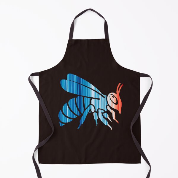 Item preview, Climate Change Stripes - Bee outline designed and sold by Frank J. Art.