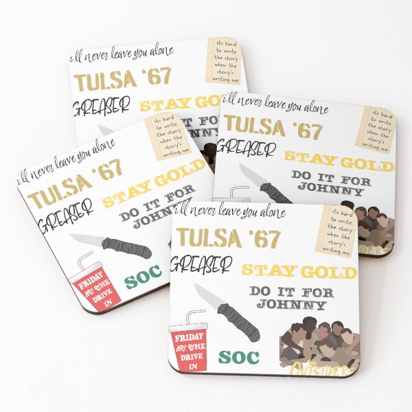 Item preview, The outsiders musical sticker set (order as M or L) designed and sold by createdbysydd.