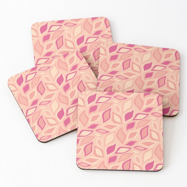 Item preview, PRETTY PINK LEAVES PATTERN, NATURE PRINTS designed and sold by larissa-myrie.