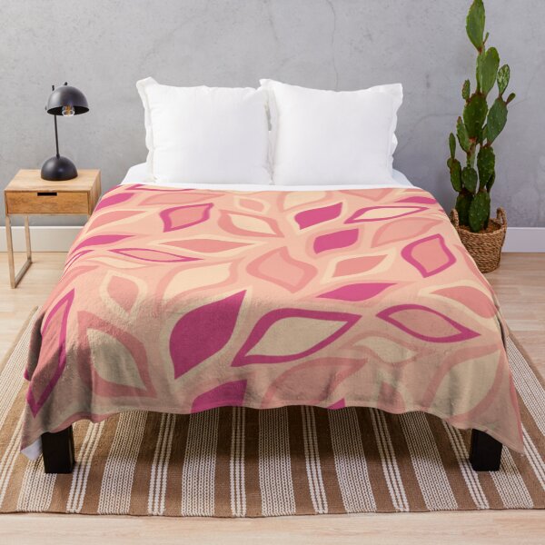 Item preview, PRETTY PINK LEAVES PATTERN, NATURE PRINTS designed and sold by larissa-myrie.