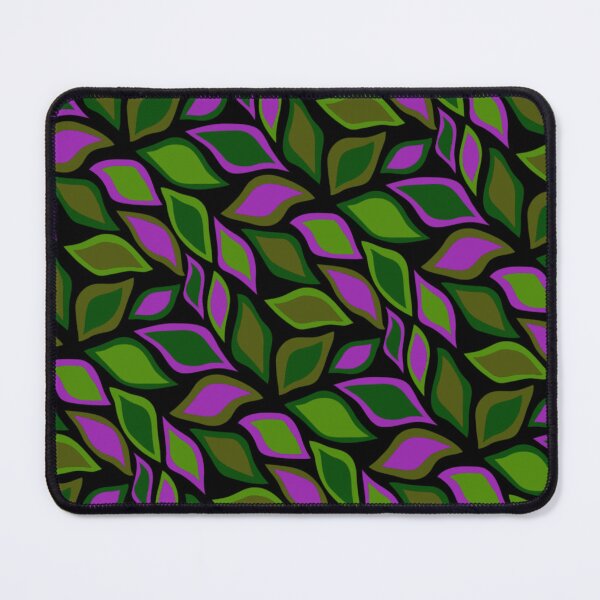 Item preview, PRETTY GREEN AND PURPLE LEAF PATTERN, NATURE PRINTS designed and sold by larissa-myrie.