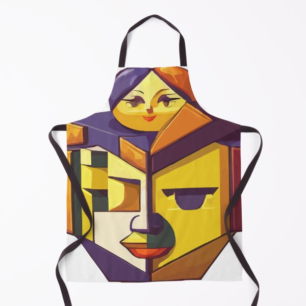 Aperçu de l'œuvre emoji cubiste créée et vendue par Andre Faubert.
