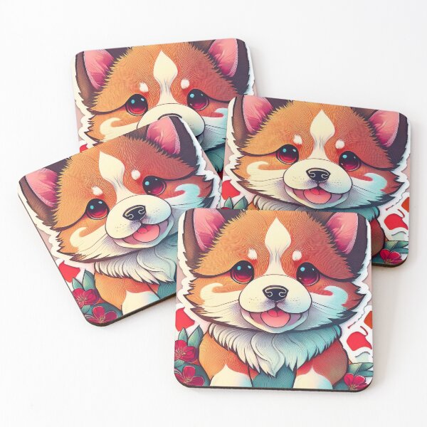 Item preview, Charming Corgi: Floral Delight designed and sold by EidansEmpire.